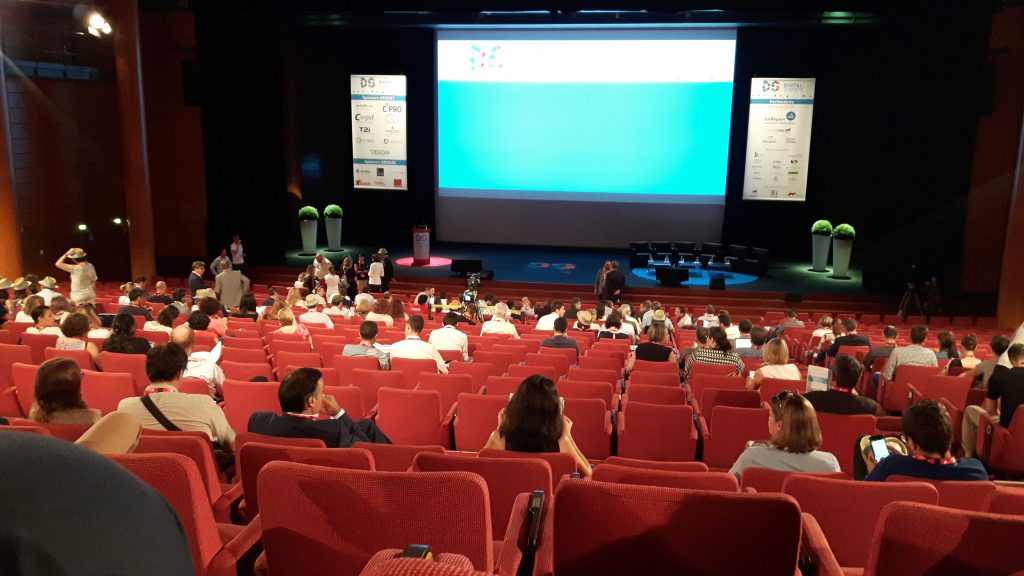 Digital Summr 2017, les participants prennent place à l'ouverture