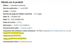 Amazon Finance je gère classé 5ème